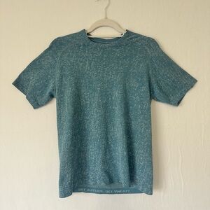 Lululemon Metal Vent Tech Short Sleeve Shirt – Teal Blue - Men’s Size Small